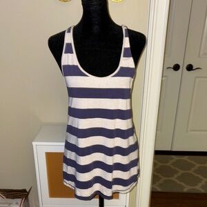 Striped Sleeveless Women's Top